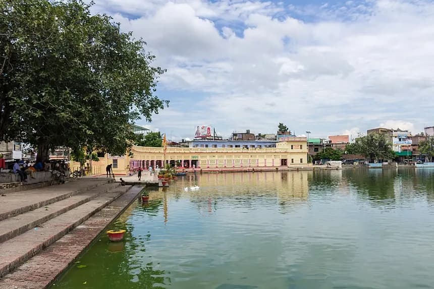Ganga Sagar Lake — Quiet Devotion