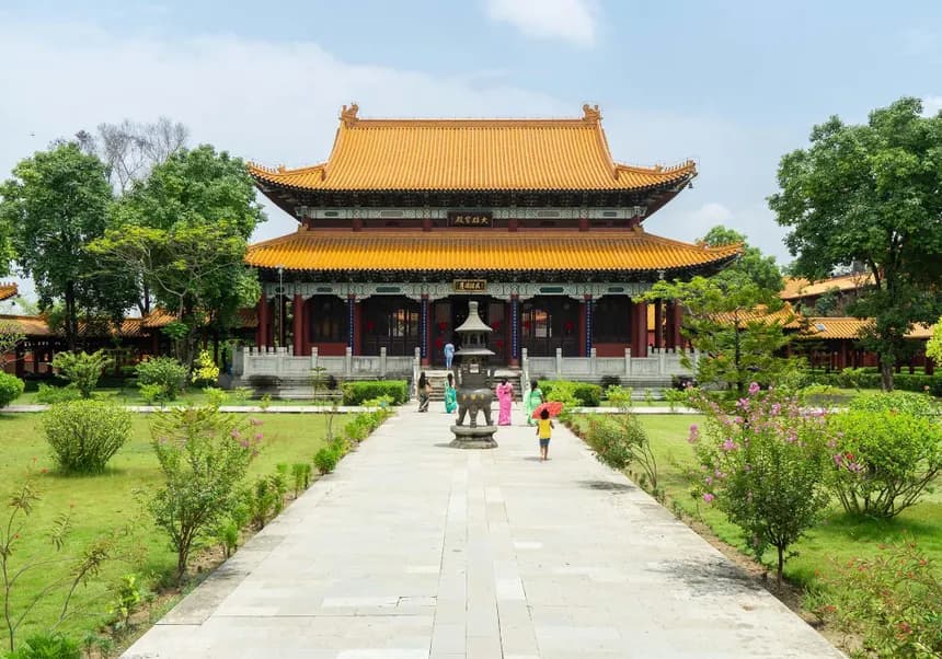 International monasteries - myanmar, thailand,china,cambodia