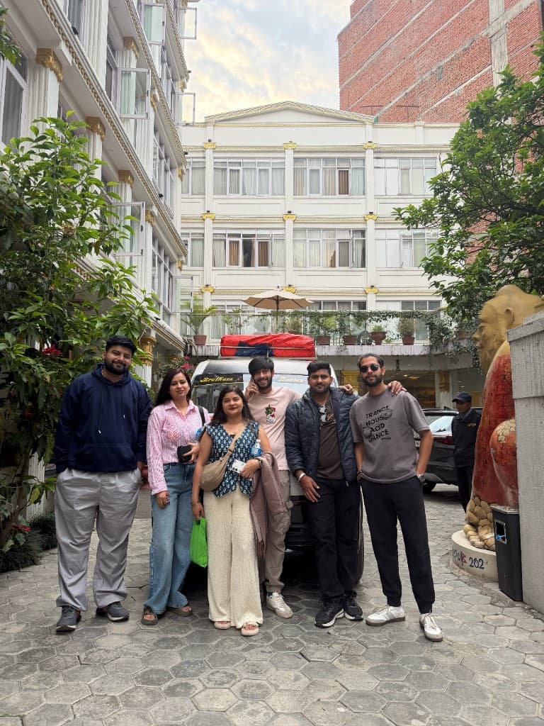Kathmandu to Pokhara car rental journey