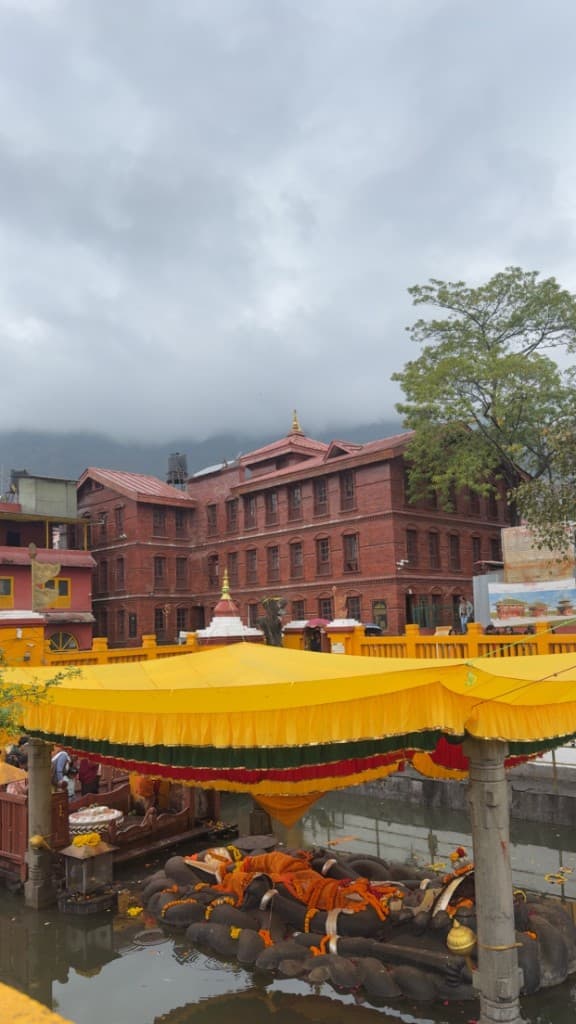 Budhanilkanth temple travel memory