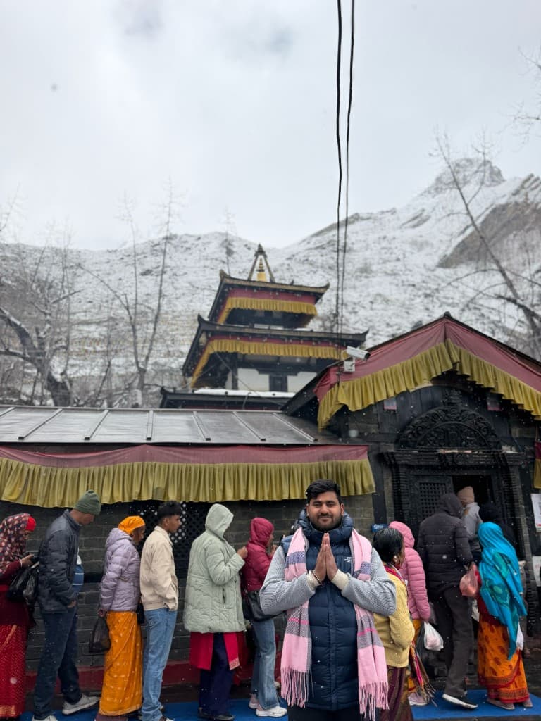 Muktinath pilgrimage route memory